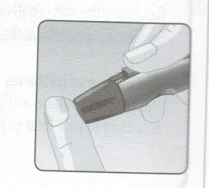 ランセットで血を取る場所－指