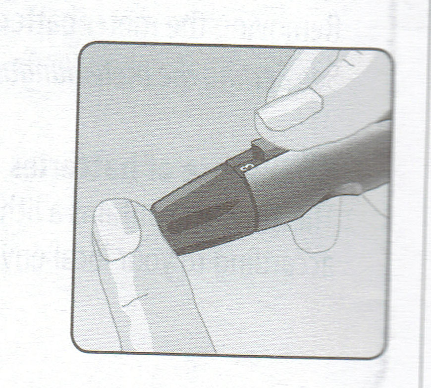 ランセットで血を取る場所－指